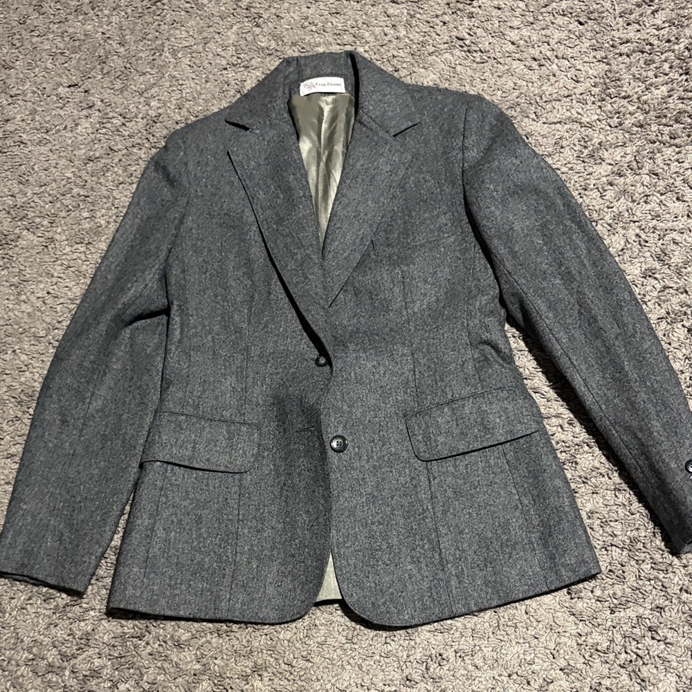 Evan Picone Gray Outerwear